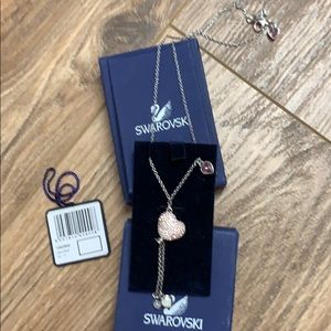 Swarovski heart shape necklace